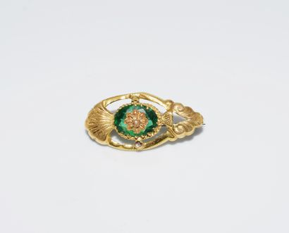 Gold lot of antique jewelry to restore. As...