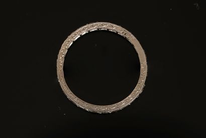FINE ALLIANCE in dog-head hallmarked platinum,...