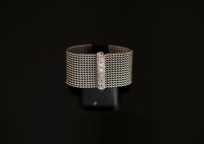 AC- TIFFANY & CO - FLEXIBLE RING in 950/°°...