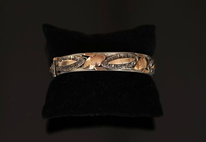 Rigid JONC BRACELET in min. 800°° silver...