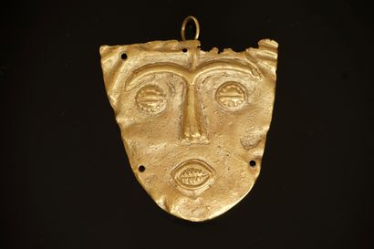 24K gold-plated metal PENDANT pin featuring...