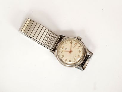LIP - MONTRE bracelet en acier, cadran rond,...