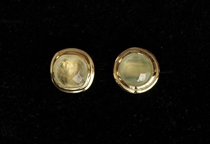 GOLDEN SILVER SET of 3 pairs of ear studs...