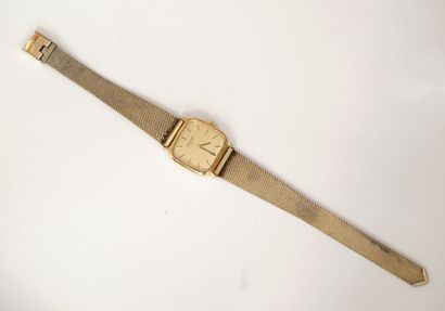 LONGINES - MONTRE bracelet de dame en plaqué...