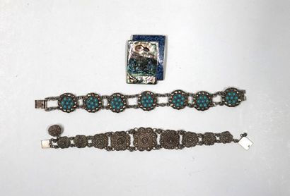 SET comprising 1 BRACELET in 925/°° silver...