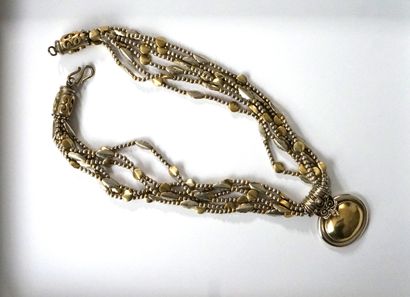 925/°° silver and gilt silver NECKLACE with...