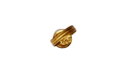 BAGUE de type révolutionnaire en métal doré...