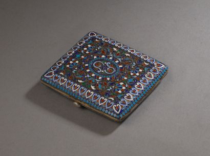 RUSSIA
Rectangular cigarette case 
84 zolotniks...