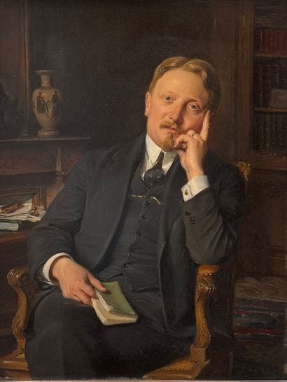 Paul RIQUET (Paris 1860 - ?) Portrait of...