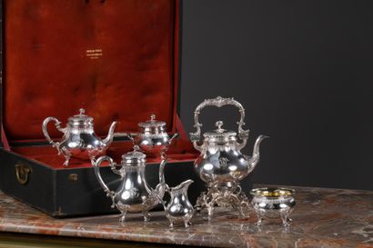 Silver tea and coffee service
Goldsmith Linzeler...