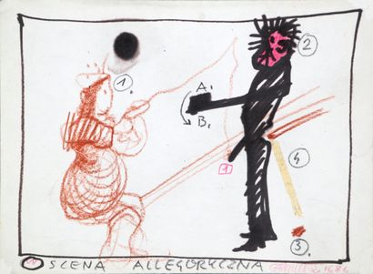 Franciszek Starowieyski (1930-2009)
Scena...