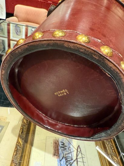 Hermès
Bucket-shaped wastepaper basket in...