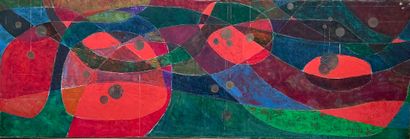 Jean CUILLERAT (1927-1998)
Abstract composition
Oil...