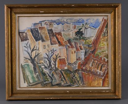 Valentine Henriette PRAX
(1897-1981)
Village
Oil...
