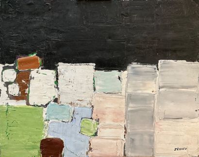 Xavier ZEVACO (1925-2006)
Abstract composition
Oil...