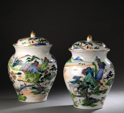 CHINA, late Qing dynasty, 
19th century
Apocryphal...