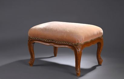 * Louis XV period small stool stamped I Nadal...