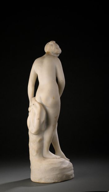 After Etienne Maurice FALCONET (1716-1791)
Bather
Carved...