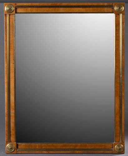 * Mirror in the style of David Roentgen....