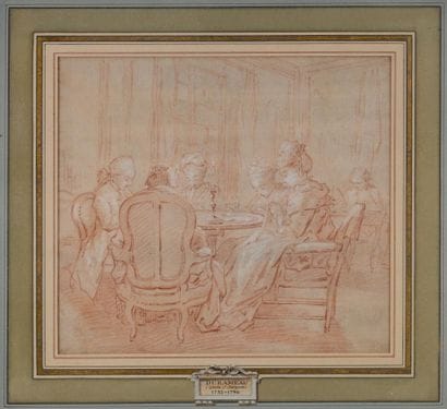 18th-century French school, entourage of...