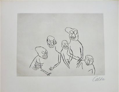 Alexander Calder (1898-1976) 
Santa Claus,...