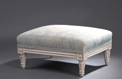 * Louis XVI period rectangular stool stamped...