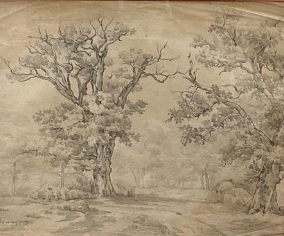 19th century school
Landscape
Charcoal and...