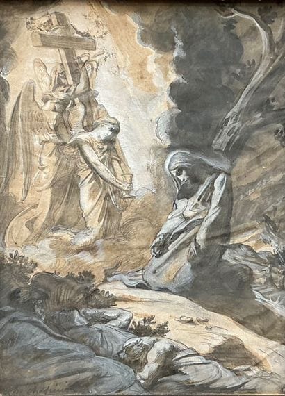 19th century school
Descent from the Cross
Pencil,...