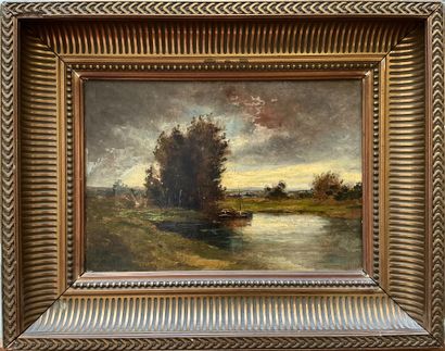Karl DAUBIGNY (Paris 1846 - Auvers-sur-Oise...