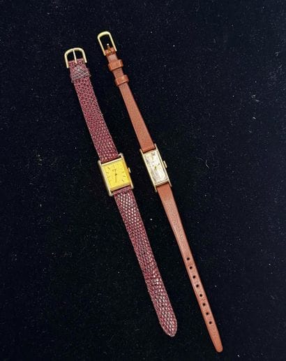 DEUX MONTRES DE DAME dont Lady Seiko, bracelet...