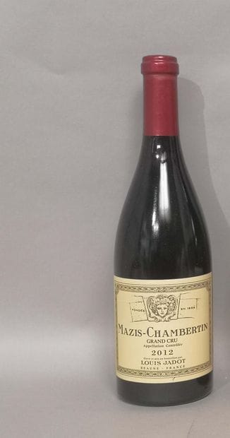 1 Bouteille MAZIS CHAMBERTIN Grand cru 2012...