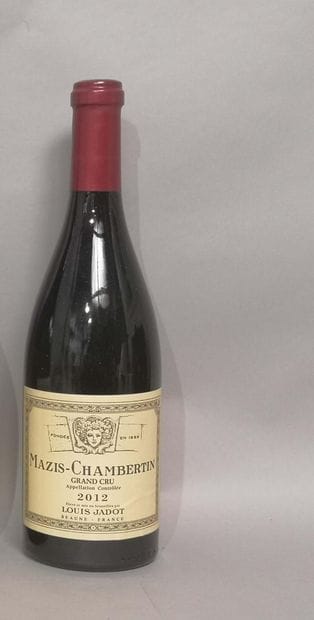 1 Bouteille MAZIS CHAMBERTIN Grand cru 2012...