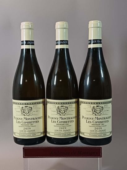 3 Bouteilles PULIGNY MONTRACHET 1er cru Les...
