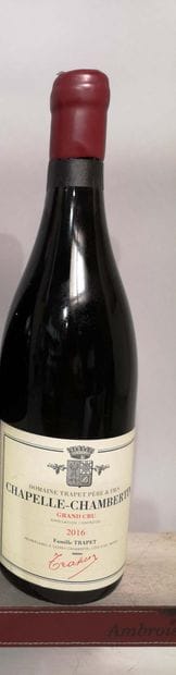 1 Bouteille CHAPELLE CHAMBERTIN Grand cru...