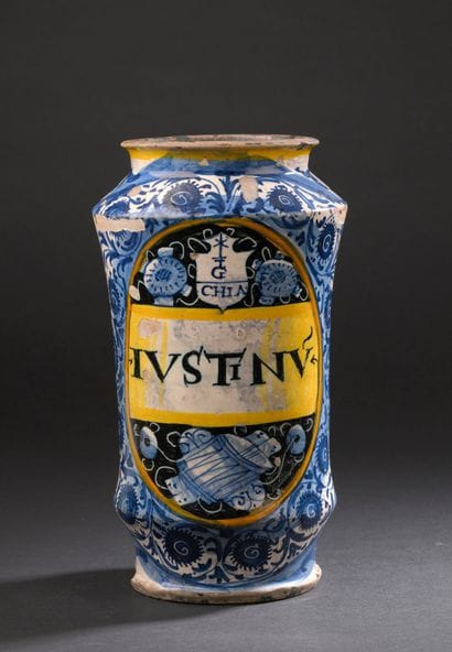 Italy, Tuscany
Albarello in majolica with...