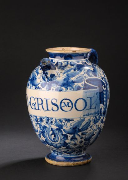 Venice or Marches
Earthenware dish with blue...