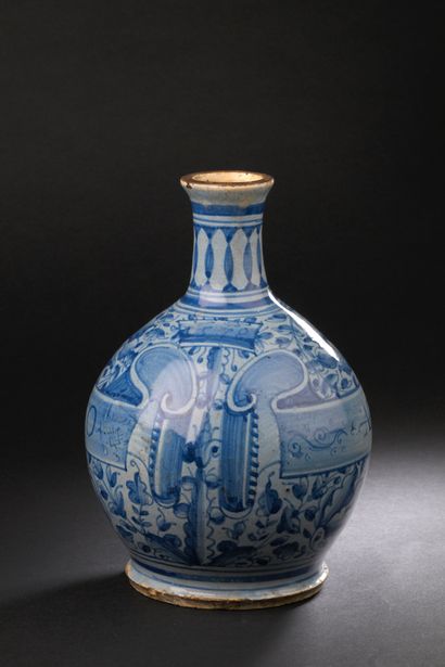 Venice or Marche
Earthenware ovoid bottle...