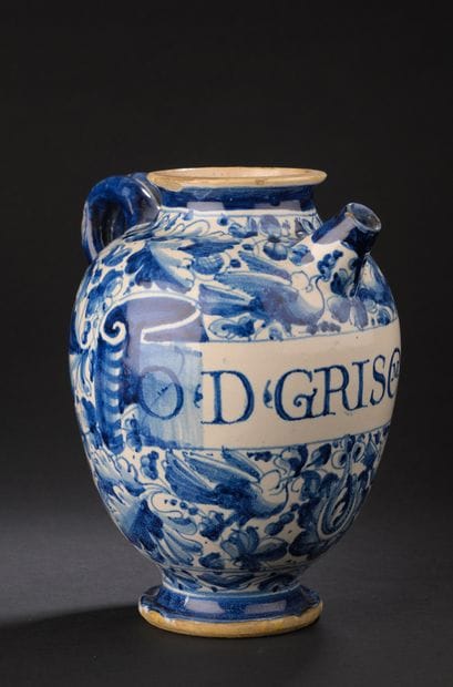Venice or Marches
Earthenware dish with blue...