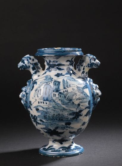 Savona
Two-handled baluster vase in the shape...