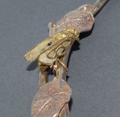 IMPOSANT COLLIER TORQUE en or jaune, rose...