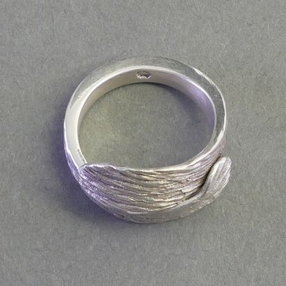 GAY FRERES
BAGUE en argent (800/°°) formée...