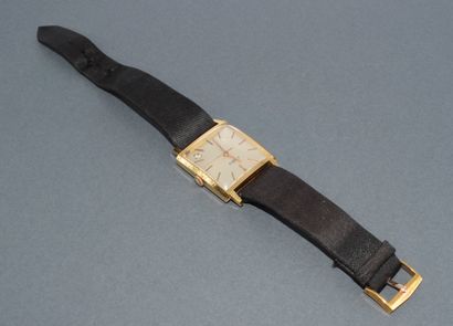 vintage WATCH in 18k (750/°°) yellow gold...