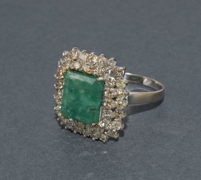 IMPOSSIVE RING in 18k (750/°°) white gold...