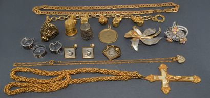 Lot composed of BIJOUX FANTAISIE, we add...