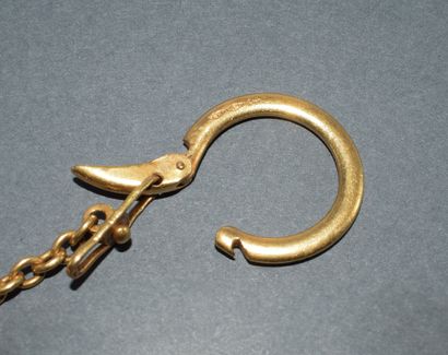 18k (750/°°) yellow gold KEY HOLDER holding...