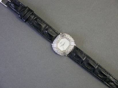 DE LANEAU
BRACELET WATCH in 18k (750/°°)...