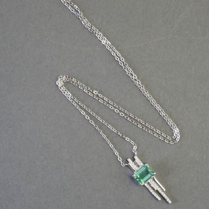 Silver CHAIN and PENDANT (min 800/°°) set...