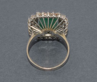 IMPOSSIVE RING in 18k (750/°°) white gold...