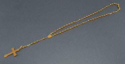 NECESSITY CHAPELET in 18k (750/°°) yellow...