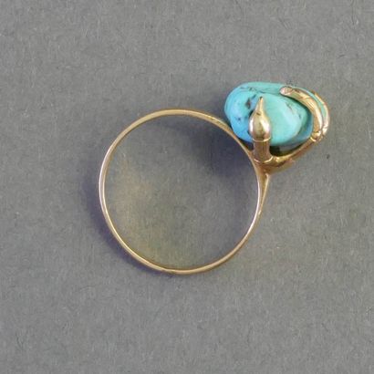 AMUSANTE RING in 18k (750/°°) yellow gold...